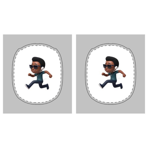 Dancing in my Mind (no text, him) AirPod Max Cases (AOP)