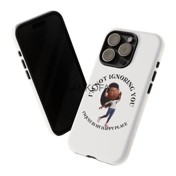Happy Place Phone Case - 'I'm Not Ignoring You' Her - Image 115