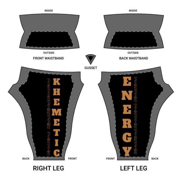 Yoga Leggings For Fitness or Freestyle (Black)