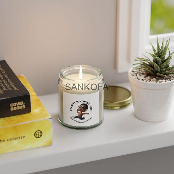 In My Happy Place (Brotha version) Scented Candles, Coconut Apricot Wax (4oz, 9oz) - Image 87