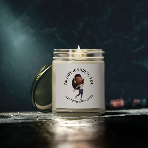 In My Happy Place (Sista version) Scented Candles, Coconut Apricot Wax (4oz, 9oz) - Image 12
