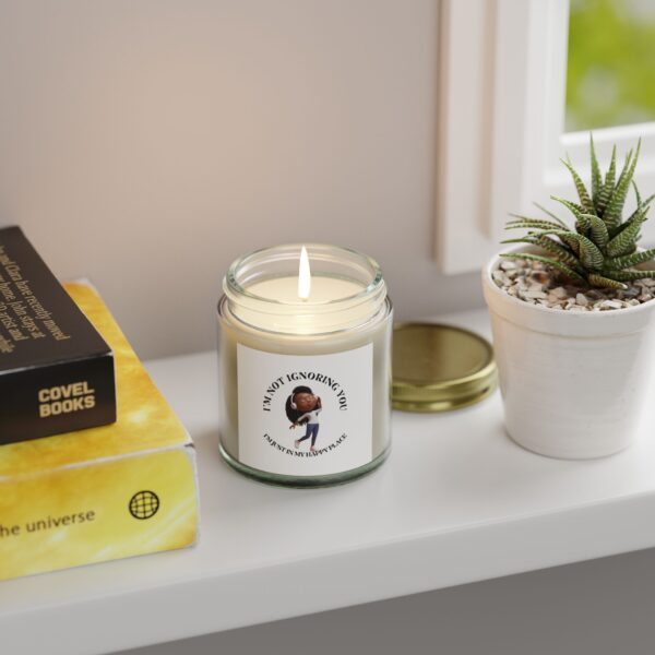 In My Happy Place (Sista version) Scented Candles, Coconut Apricot Wax (4oz, 9oz) - Image 3