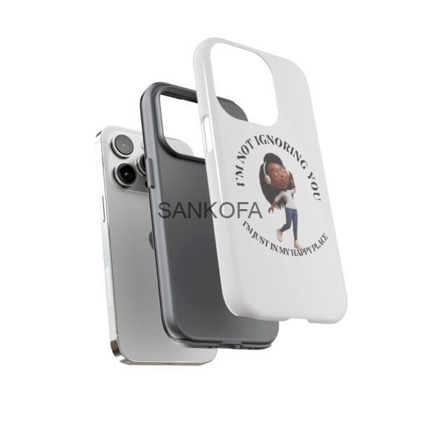 Happy Place Phone Case - 'I'm Not Ignoring You' Her - Image 251