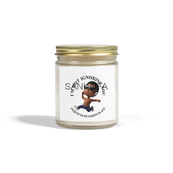 In My Happy Place (Brotha version) Scented Candles, Coconut Apricot Wax (4oz, 9oz) - Image 37