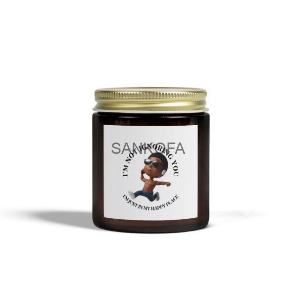 In My Happy Place (Brotha version) Scented Candles, Coconut Apricot Wax (4oz, 9oz) - Image 137