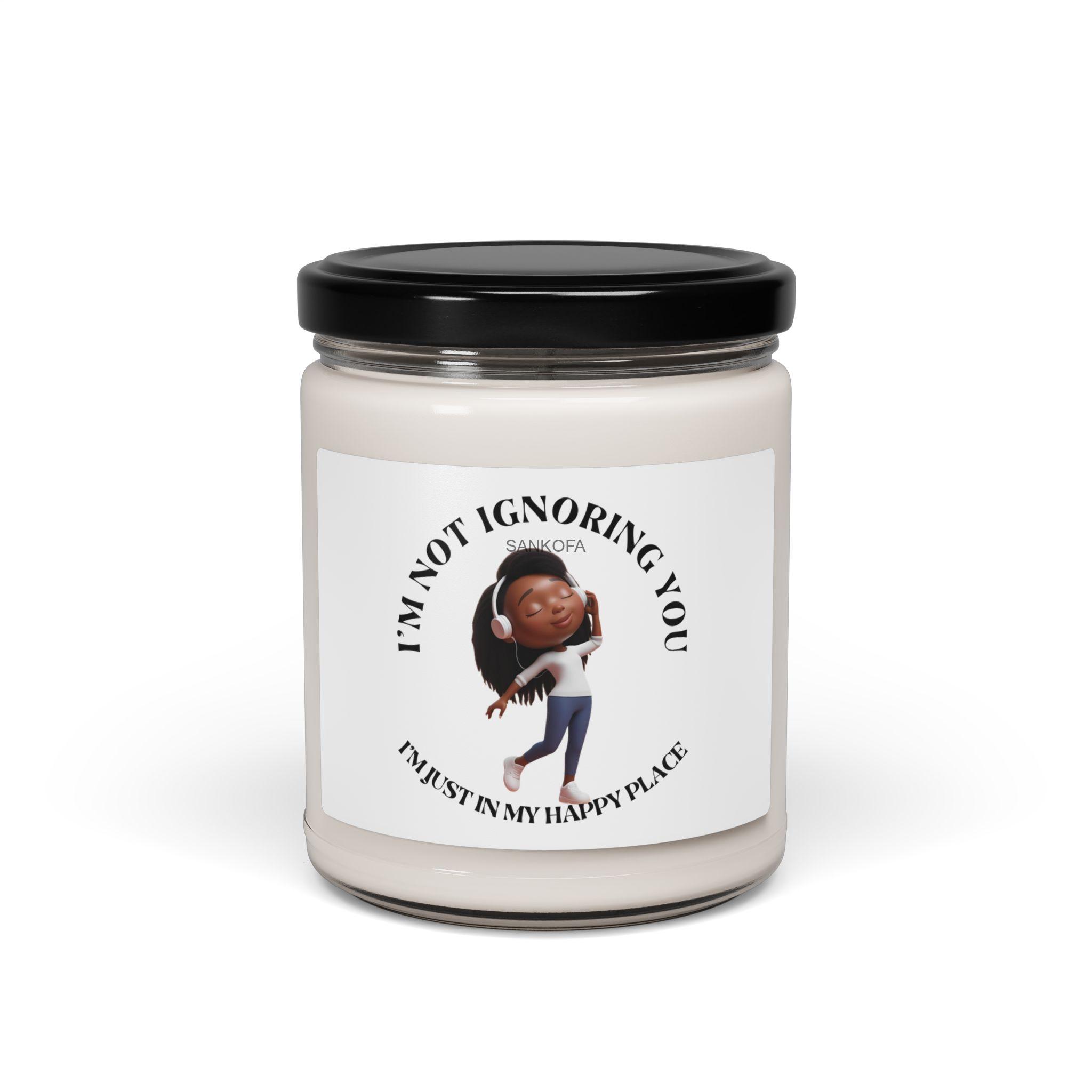 Scented Soy Candle - "I'm Not Ignoring You" Her - Cozy Home Decor for Relaxation - Image 9