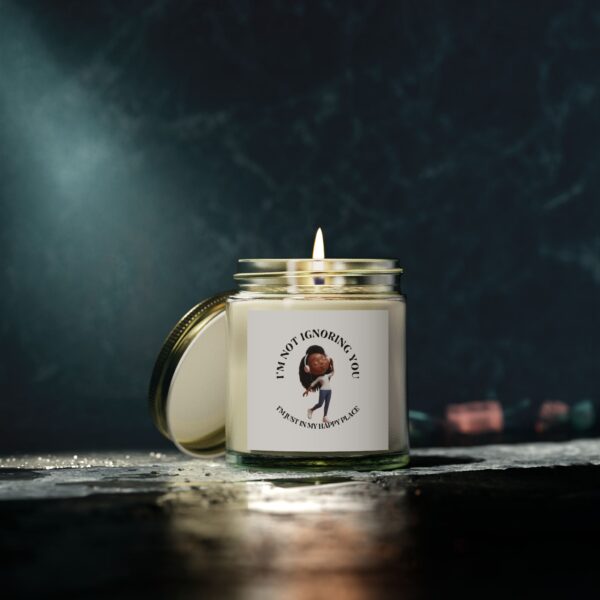 In My Happy Place (Sista version) Scented Candles, Coconut Apricot Wax (4oz, 9oz) - Image 4