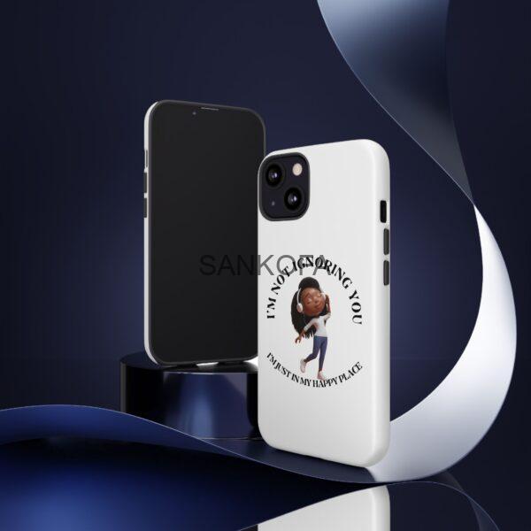 Happy Place Phone Case - 'I'm Not Ignoring You' Her - Image 30