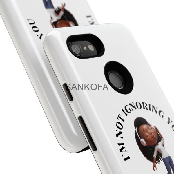 Happy Place Phone Case - 'I'm Not Ignoring You' Her - Image 202