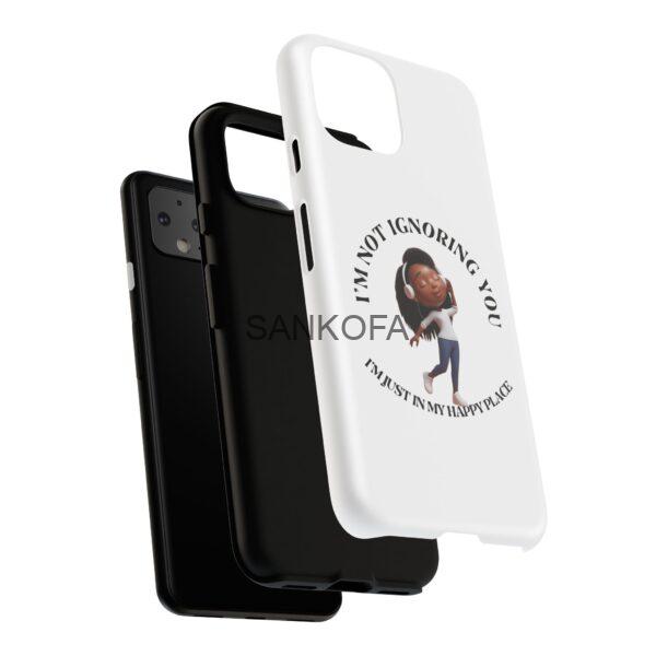 Happy Place Phone Case - 'I'm Not Ignoring You' Her - Image 230