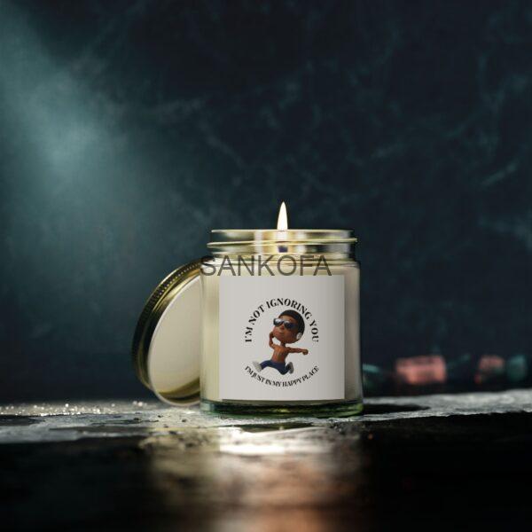 In My Happy Place (Brotha version) Scented Candles, Coconut Apricot Wax (4oz, 9oz) - Image 88
