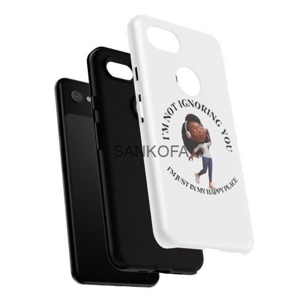 Happy Place Phone Case - 'I'm Not Ignoring You' Her - Image 224