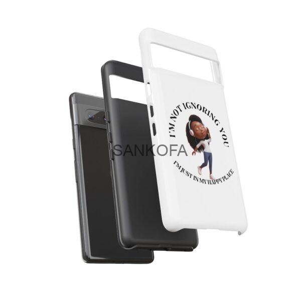 Happy Place Phone Case - 'I'm Not Ignoring You' Her - Image 85